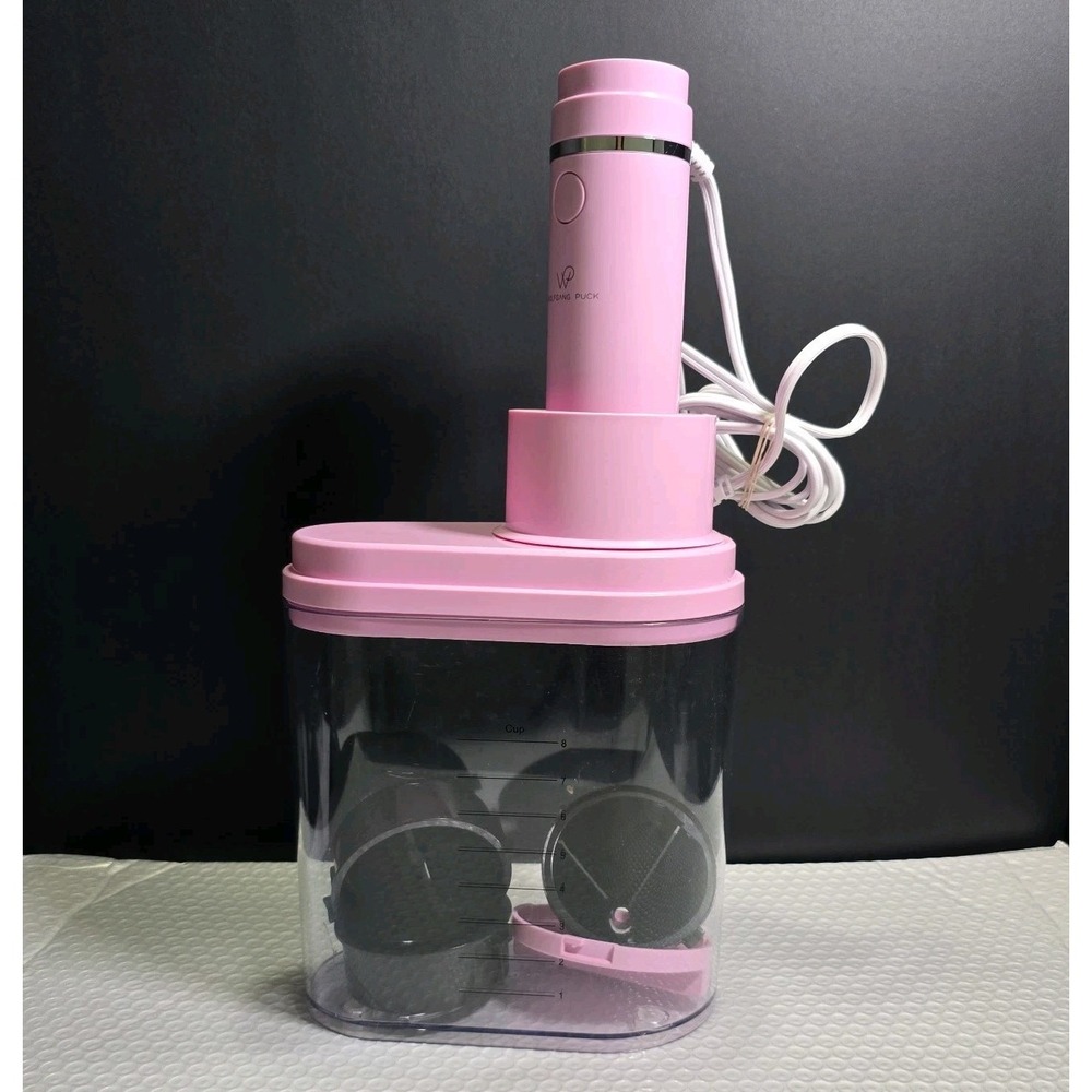 Wolfgang Puck BSPL0010 3-in-1  Color Pink Electric Power Spiralizer By Intertek